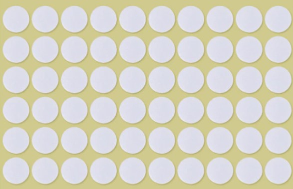 ADHESIVO PEGAMENTO DOBLE FAZ 1 CM Ø X 80