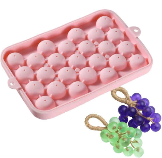 MOLDE SILICONA RACIMO DE UVAS 25 ESFERAS