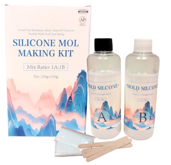 SILICONA PARA ELABORACION DE MOLDES X 500 ML
